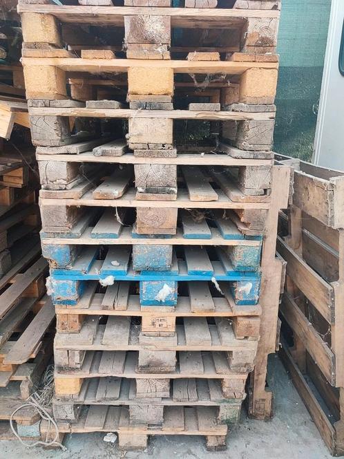 Partij Euro paletten Gebruikte staat, Doe-het-zelf en Bouw, Hout en Planken, Zo goed als nieuw, Pallet, Ophalen