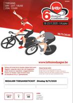 ticket lotto 6 daagse Gent, Eén persoon