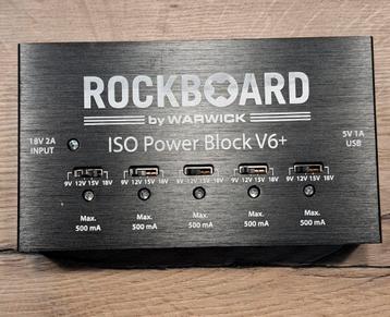 Multi voeding Rockboard ISO Power block V6+ beschikbaar voor biedingen