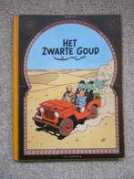 Kuifje - Het Zwarte Goud - 1e druk 1950 - hardcover - Hergé, Gelezen, Eén stripboek, Ophalen of Verzenden, Hergé
