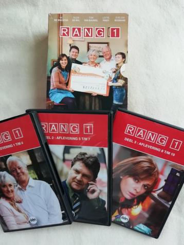 DVD  "Rang 1"  box 3 dvd's beschikbaar voor biedingen