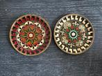 Vintage decoratie op messing, Ophalen of Verzenden, Zo goed als nieuw