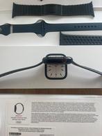 Apple Watch 7 cellulaire 45mm, Sport en Fitness, Hartslagmeters, Zo goed als nieuw