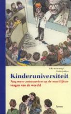 boek: kinderuniversiteit rood + blauw + oranje, Boeken, Verzenden, Zo goed als nieuw, Non-fictie