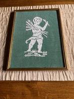 Gouden kader met kant, Antiek en Kunst, Curiosa en Brocante, Ophalen