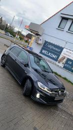VW GOLF 7.5 GTD 2.0 TDI (184pk) DSG 2017 FULL OPTION, 4 cilinders, Zwart, Leder, 5 deurs