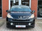 PEUGEOT 207CC CABRIO 1.6I 120PK |AIRCO | ONDERHOUDSBOEKJE |, Auto's, Voorwielaandrijving, Zwart, 4 cilinders, Cabriolet