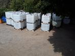 Watervaten op plastieken pallet , ibc containers 1000L, Tuin en Terras, Regentonnen, Ophalen, Zo goed als nieuw