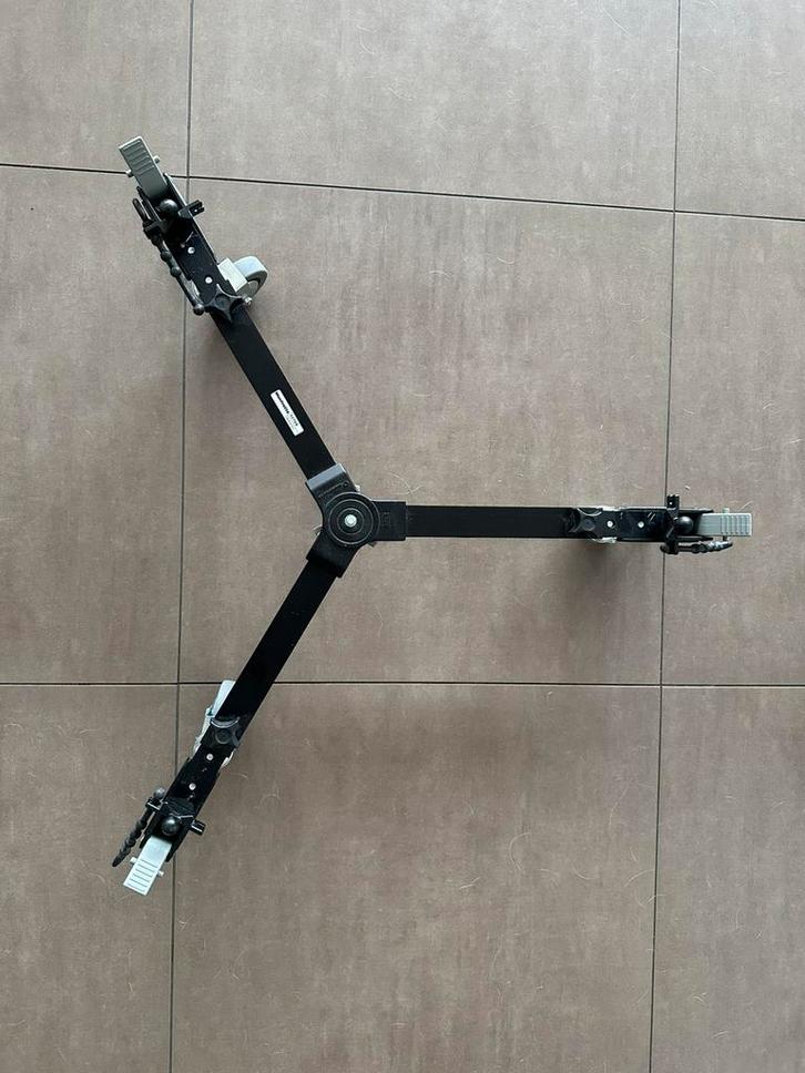 Manfrotto 127VS Variable Spread Dolly, Muziek en Instrumenten, Standaarden, Zo goed als nieuw, Ophalen of Verzenden