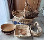 trendy rieten manden – homedecor - cadeaumanden – etalage-de, Huis en Inrichting, Ophalen, Mand, Zo goed als nieuw, Riet