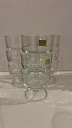 Vintage glazenset 27st, Enlèvement, Comme neuf, Verre à eau