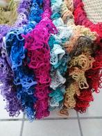 Handgemaakte sjaaltjes diverse kleuren, Comme neuf, Enlèvement ou Envoi