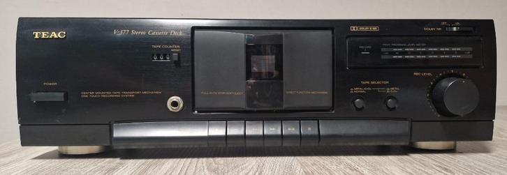 Teac cassettedeck V-377, Audio, Tv en Foto, Cassettedecks, Enkel, Overige merken, Ophalen