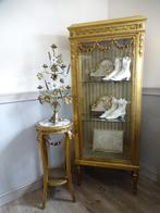 Franse vergulde kast met guirlandes, Antiek en Kunst, Ophalen