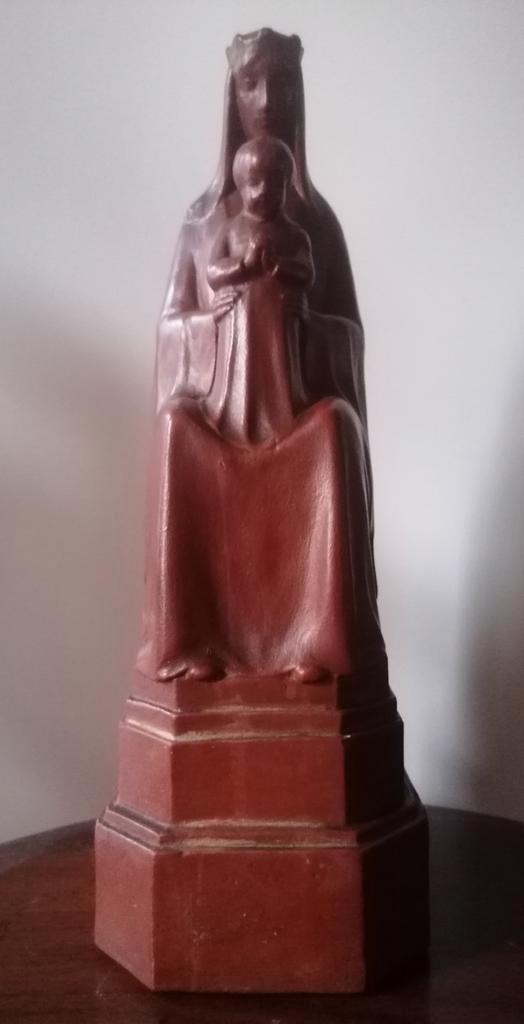 Karel Laloo - beeld., Antiquités & Art, Antiquités | Objets religieux, Enlèvement