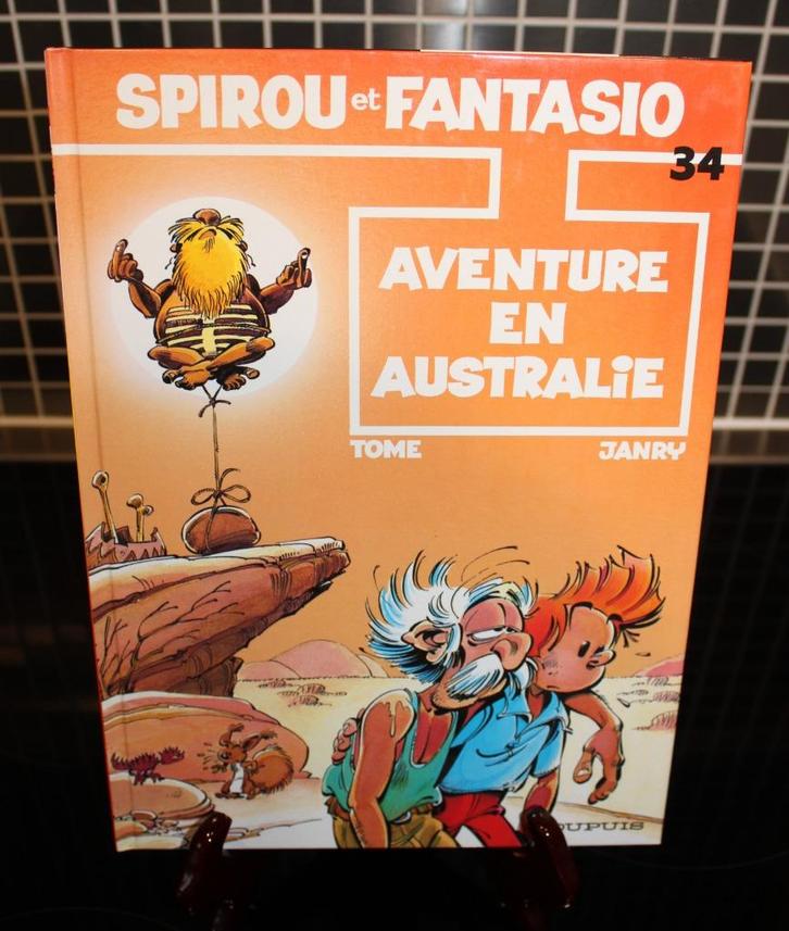 Spirou & Fantasio 34 "En Australie" en rééd. et TTB état., Boeken, Stripverhalen, Zo goed als nieuw, Eén stripboek, Ophalen of Verzenden