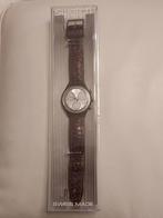 Vintage Swatch AG polshorloge 1996 met originele doos, Leer, Polshorloge, Swatch, Ophalen of Verzenden