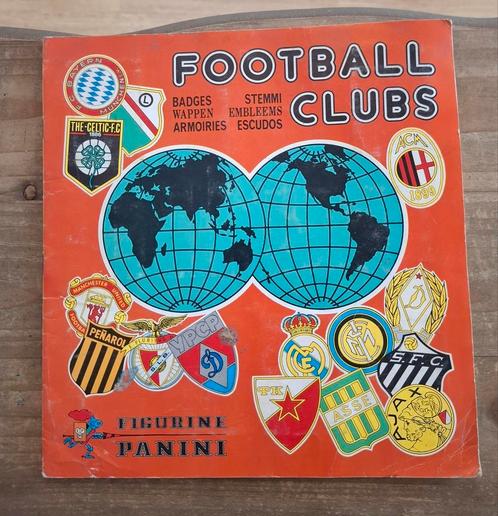 Panini album voetbalclubs 1975 bijna compleet 284/307, Verzamelen, Sportartikelen en Voetbal, Ophalen of Verzenden