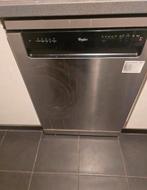 Whirlpool vaatwasser inox – werkt perfect, Elektronische apparatuur, Ophalen, 60 cm of meer, Minder dan 10 liter, Zo goed als nieuw