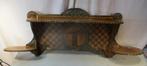 Étagère murale en bois antique - 95x35x13, Enlèvement ou Envoi, Utilisé