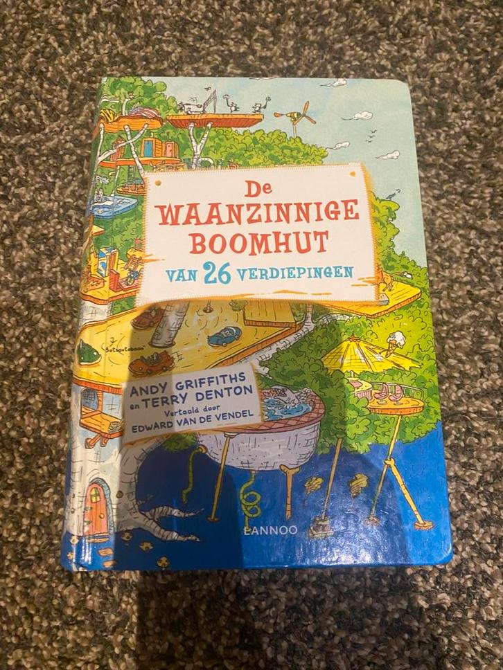 Terry Denton - De waanzinnige boomhut van 26 verdiepingen, Boeken, Kinderboeken | Jeugd | onder 10 jaar, Ophalen of Verzenden
