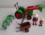 Playmobil de grote tractor werkt in de velden aan het ploege, Kinderen en Baby's, Speelgoed | Playmobil, Ophalen of Verzenden