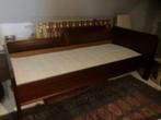 Stevig eenpersoonsbed, Ophalen, 90 cm, Eenpersoons, Bruin