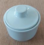 Suikerpot wit hotelporselein - 2 identieke stuks beschikbaar, Ophalen of Verzenden
