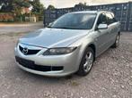 Urgent Mazda 6 2.0 Diesel 136 PK, Auto's, Mazda, Zwart, Leder, Particulier, Euro 4