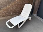 Ligbed, Tuin en Terras, Ophalen, Zo goed als nieuw, Verstelbaar