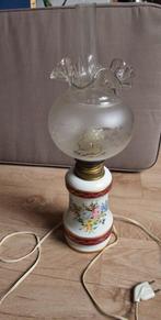 Vintage lamp, A. Gillard, porselein, Antiek en Kunst, Ophalen of Verzenden