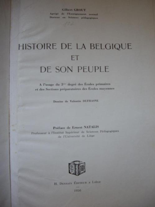 Histoire de la Belgique et de son peuple, Livres, Histoire nationale, Utilisé, 20e siècle ou après, Enlèvement ou Envoi