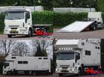 Iveco Eurocargo 12.250 AUT LEER CAM CAMPERUNIT TKM 31000, Auto's, Vrachtwagens, Euro 5, Achterwielaandrijving, Iveco, Wit