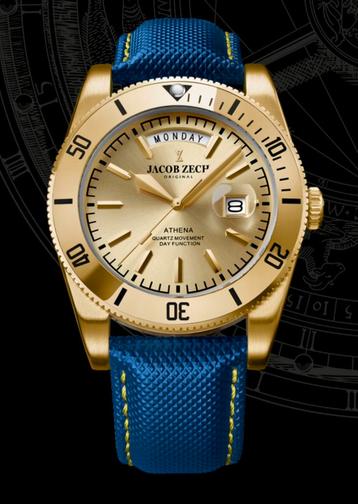 JACOB ZECH ATHENA SPORT CHRONO TWV479€! 💯%NIEUW! beschikbaar voor biedingen