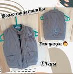 Veste sans manches pour garçon -gris-T.4 ans, Utilisé, Garçon, Enlèvement ou Envoi, Manteau