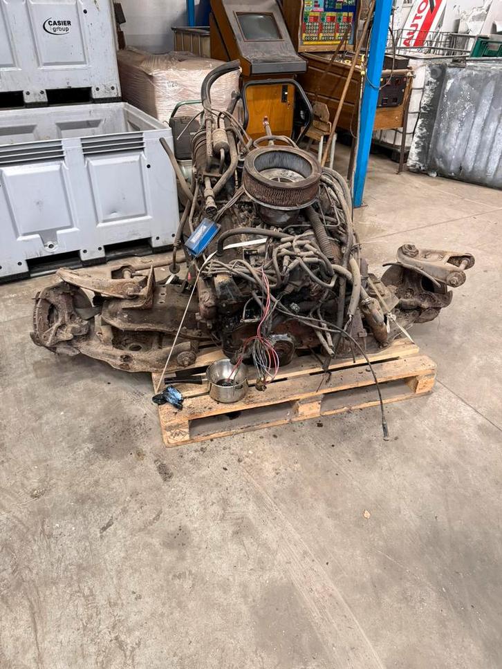 Chevy 350 motor (5.7 tbi), Auto-onderdelen, Motor en Toebehoren, Chevrolet, Gebruikt, Ophalen