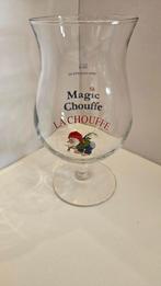 Glas La Chouffe - Magic Chouffe Blauw, Verzamelen, Ophalen, Gebruikt, Glas of Glazen, Overige merken