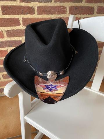 Chapeau cowboy S étoiles & rayures