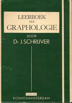 leerboek der graphologie dr. j. schrijver, Gelezen, Overige wetenschappen, Schrijver dr. j., Verzenden