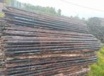 Houten palen 3 meter lang 7 dik  let op laatste 1400 stuks, Ophalen, Palen