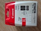 2x Canon inkt 550xl ongeopende verpakking, Computers en Software, Printerbenodigdheden, Ophalen, Nieuw, Cartridge, Canon