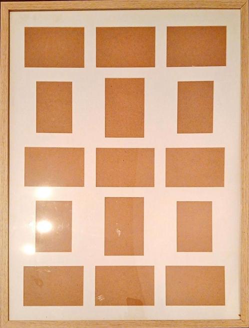 Grote houten fotokader, Audio, Tv en Foto, Fotografie | Fotolijsten, Gebruikt, Ophalen of Verzenden