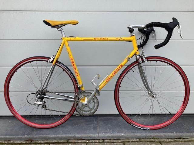 Eddy Merckx Racefiets jaren '90!, Fietsen en Brommers, Fietsen | Racefietsen, Gebruikt, Ophalen