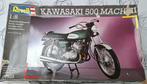 Revell Kawasaki 500 Mach III  1/8 scale, Hobby en Vrije tijd, Modelbouw | Auto's en Voertuigen, Gebruikt, Revell, Ophalen of Verzenden