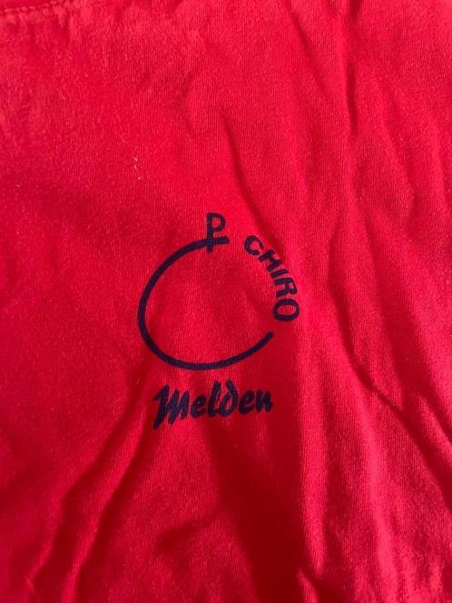 T-Shirt Chiro M, Kleding | Heren, T-shirts, Zo goed als nieuw, Maat 48/50 (M), Rood, Ophalen of Verzenden