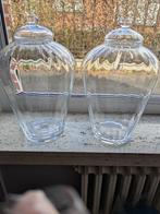 Glazen vazen J-Line, Ophalen, Zo goed als nieuw, Glas, Minder dan 50 cm
