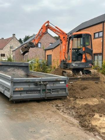 Terrassement remplissage contenaire disponible aux enchères