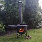 Gietijzeren Tuinhaard / Buitenkachel Vulkaan / BBQ, Ophalen of Verzenden, Nieuw
