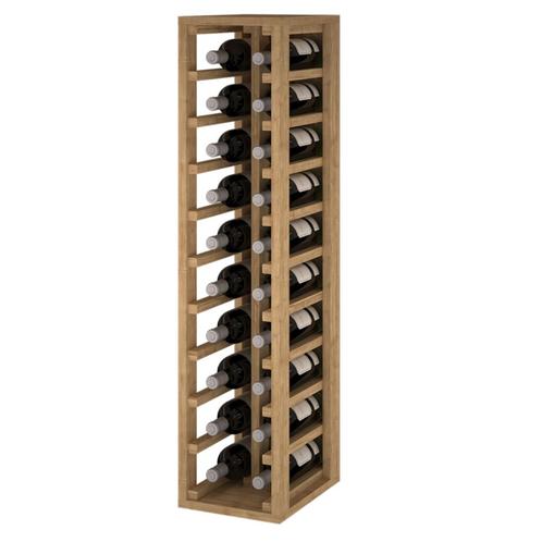 Grenen wijnflessenrek voor 20 flessen, Huis en Inrichting, Woonaccessoires | Wijnrekken, Nieuw, 75 cm of meer, Hout, 15 tot 25 flessen