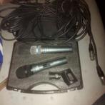 Micro Shure Beta 57A  Microfoonset + kabel 10m+ gratis micro, Ophalen of Verzenden, Zo goed als nieuw, Instrumentmicrofoon